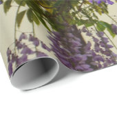 Violet Wisteria Geschenkpapier (Rolleneckpunkt)