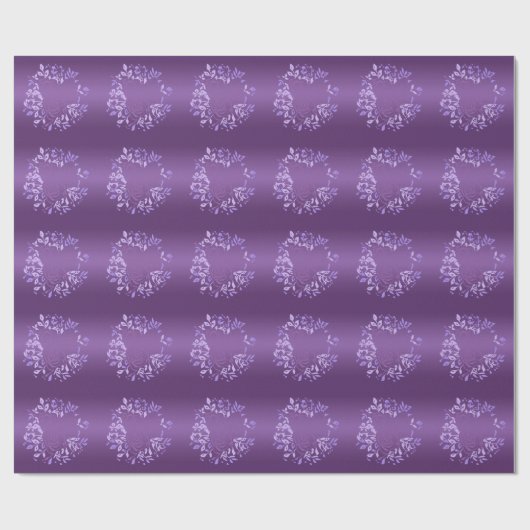 VIOLET WRAPPING PAPIER GESCHENKPAPIER (Flach)