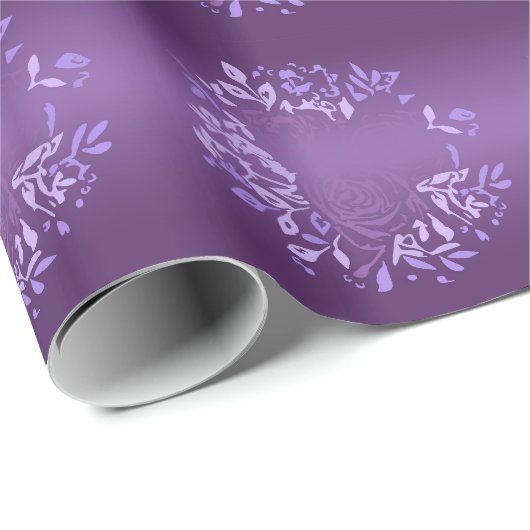 VIOLET WRAPPING PAPIER GESCHENKPAPIER (Rolleneckpunkt)