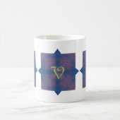 Violeta Kaleidoscope Mandala Kaffeetasse (Mittel)