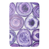 Violetagotmuster Badematte (Vorderseite Vertikal)