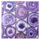 Violetagotmuster Fliese (Vorderseite)