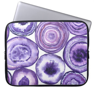 Violetagotmuster Laptopschutzhülle