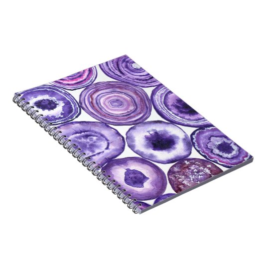 Violetagotmuster Notizblock (Rechte Seite)