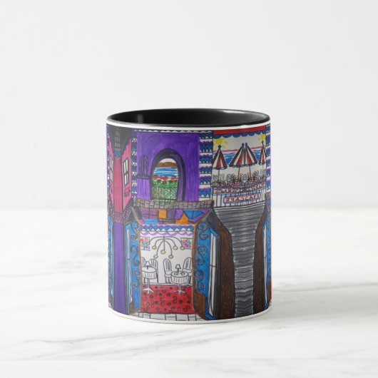 Violetas Cafe theatre Mug Tasse (Zentrum)