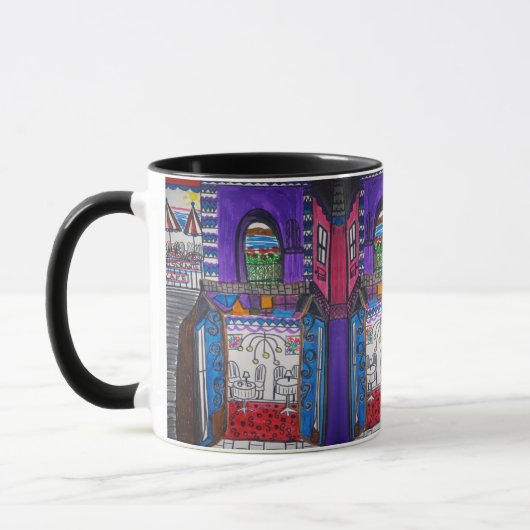 Violetas Cafe theatre Mug Tasse (Links)