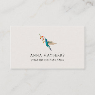 Violetear Hummingbird Business Card Visitenkarte