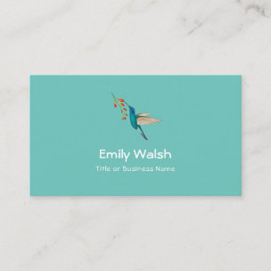 Violetear Hummingbird Business Card Visitenkarte