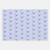Violetear Hummingbird Pattern Geschenkpapier Set (Vorderseite 3)