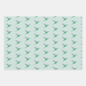 Violetear Hummingbird Pattern Geschenkpapier Set (Vorderseite 2)