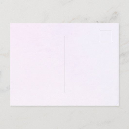 Violetflorale Foto Hochzeit speichern Sie das Datu Ankündigungspostkarte (Rückseite)