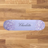 Violetlavename elegant skateboard