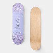 Violetlavename elegant skateboard (Vorderseite)
