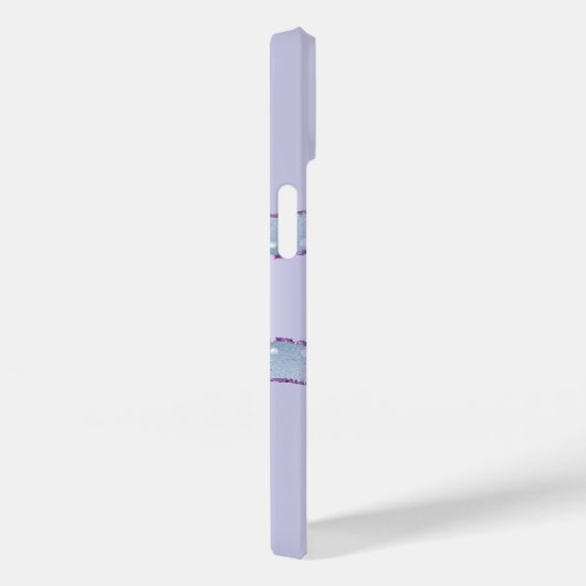 Violetlavender agate-Marmornamenskript Case-Mate iPhone Hülle (Rückseite / Rechts)