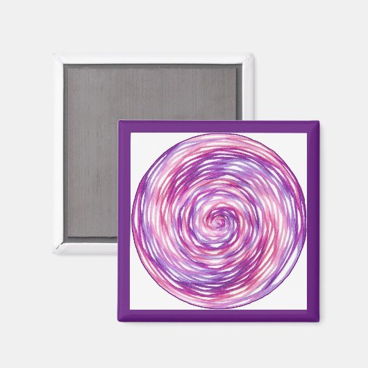 Violetmedikation Magnet (Vorderseite/Rückseite)