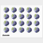 Violets Blume Art Sticker (Blatt)