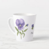 Violets Februar Geburtstagsfeier Blume Milchtasse (Linke Ecke)