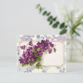 Violets für jeden Anlass - Fügen Sie Ihre eigenen Postkarte (Stehend Vorderseite)