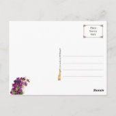 Violets für jeden Anlass - Fügen Sie Ihre eigenen Postkarte (Rückseite)