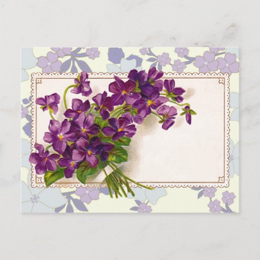 Violets für jeden Anlass - Fügen Sie Ihre eigenen Postkarte (Vorderseite)