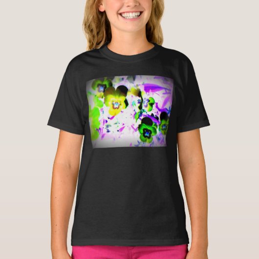 Violets Girls' T - Shirt (Vorderseite)