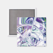 Violets Magnet (Vorderseite/Rückseite)