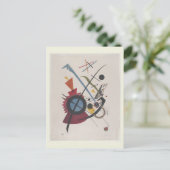 Violett (1923) von Wassily Kandinsky, Moderne Kuns Postkarte (Stehend Vorderseite)