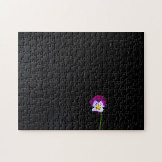 Violett Blume 11x14 252pc jpcna Puzzle (Horizontal)