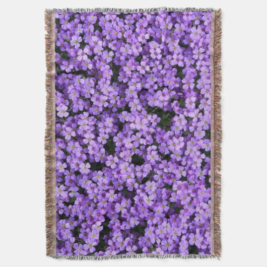 Violett-Blume Decke (Vorderseite Vertikal)