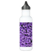 Violett-Blume Edelstahlflasche (Links)