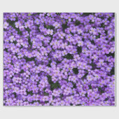 Violett-Blume Geschenkpapier (Flach)