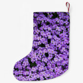 Violett-Blume Kleiner Weihnachtsstrumpf (Rückseite)