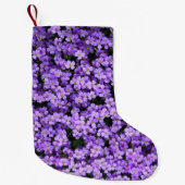 Violett-Blume Kleiner Weihnachtsstrumpf (Vorderseite)