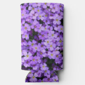 Violett-Blume können kühler werden Selters Dosenkühler (Rückseite)