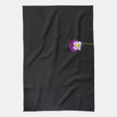 Violett-Blume ktcnm Geschirrtuch (Vertikal)