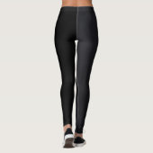 Violett-Blume lecnm Leggings (Rückseite)