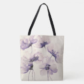 Violett-Blume - Multiprint-Tasche Tasche (Vorderseite)