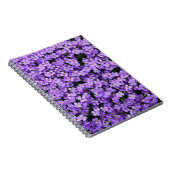 Violett-Blume Notizblock (Rechte Seite)