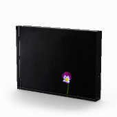 Violett-Blume pbcna Fotoblock (Rechts)