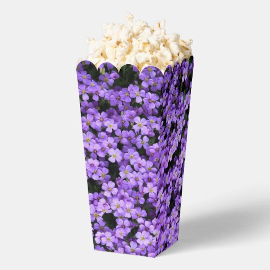 Violett-Blume-Popcornbox Geschenkschachtel (Geplatzt)