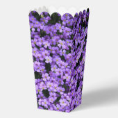 Violett-Blume-Popcornbox Geschenkschachtel (Vorderseite)