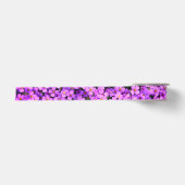 Violett-Blume Satinband (Vorderseite)