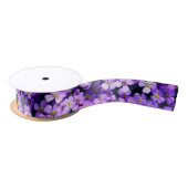 Violett-Blume Satinband (Spule)