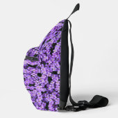 Violett Blume Schöne Blume Violetten Crossbody Bag (Rechts)