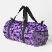 Violett Blume Schöne Violetten Duffle Bag (Rechte Ecke)