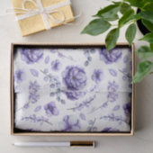 Violett-Blume Seidenpapier (Geschenk)