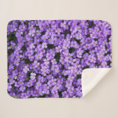 Violett-Blume Sherpadecke (Vorderseite (Horizontal))