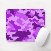 Violett Camouflage Mousepad (Mit Mouse)