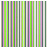 Violett, Chartreuse, dunkles Schiefergrau und Minz Stoff (Muster)