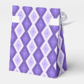 Violett-Diamantmuster Geschenkschachtel (Rückseite)